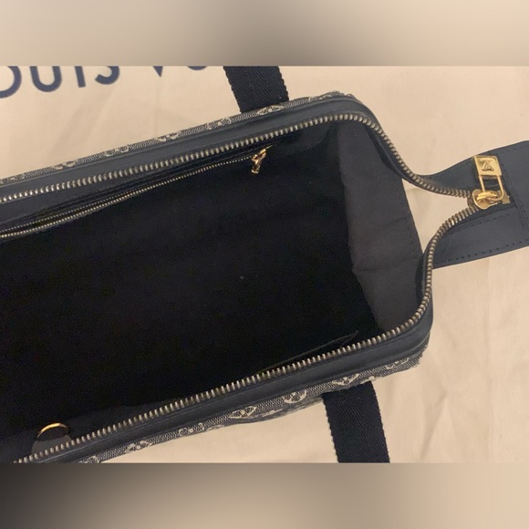 LOUIS VUITTON Josephine Speedy Bag PM Monogram Black Boston Mini Lin Purse - Picture 9 of 16